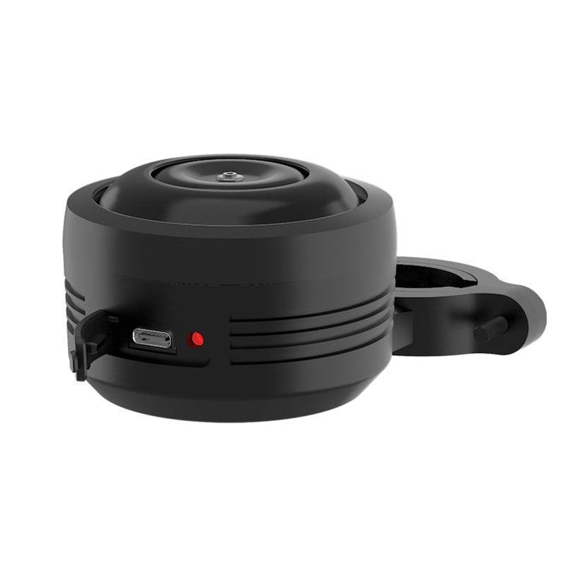 DODICI Electric Bike Horn &amp; Anti-Theft Alarm - 125dB High Volume Bicycle Bell - IPX6 Waterproof Aluminum Alloy with 30M Remote Control