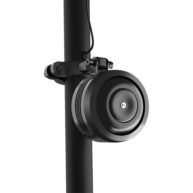 DODICI Electric Bike Horn &amp; Anti-Theft Alarm - 125dB High Volume Bicycle Bell - IPX6 Waterproof Aluminum Alloy with 30M Remote Control