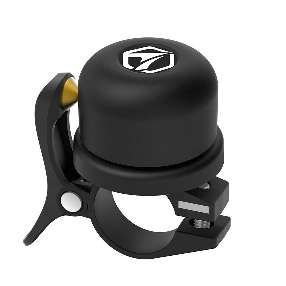 Toptrek Invisible Bike Bell for Apple AirTag - Hidden Anti-Theft GPS Tracker Mount - Classic Brass Sound &amp; Waterproof Design - Fits 21-25mm Handlebars