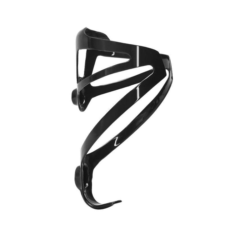 riderace Full 3K Carbon Fiber Bike Bottle Cage - Ultralight 25g - High Strength Water Bottle Holder for Road &amp; MTB - Fits Standard 74mm Bottles