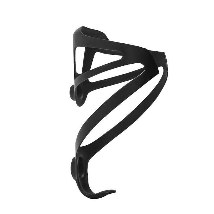 riderace Full 3K Carbon Fiber Bike Bottle Cage - Ultralight 25g - High Strength Water Bottle Holder for Road &amp; MTB - Fits Standard 74mm Bottles