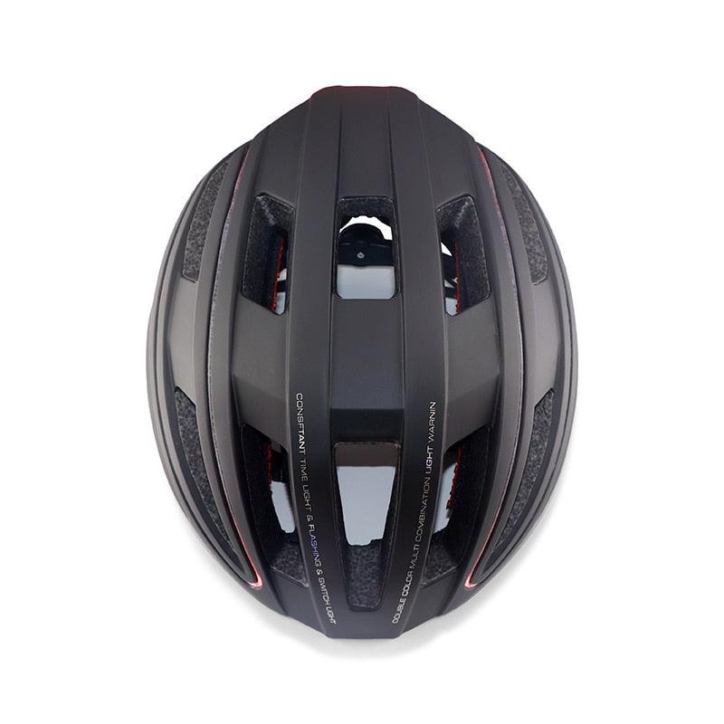 COLNELS Integrally-Molded Bicycle Helmet - Ultralight 270g MTB &amp; Road Safety Cap - 20 Vents Breathable Design with LED Light Option - Size M/L