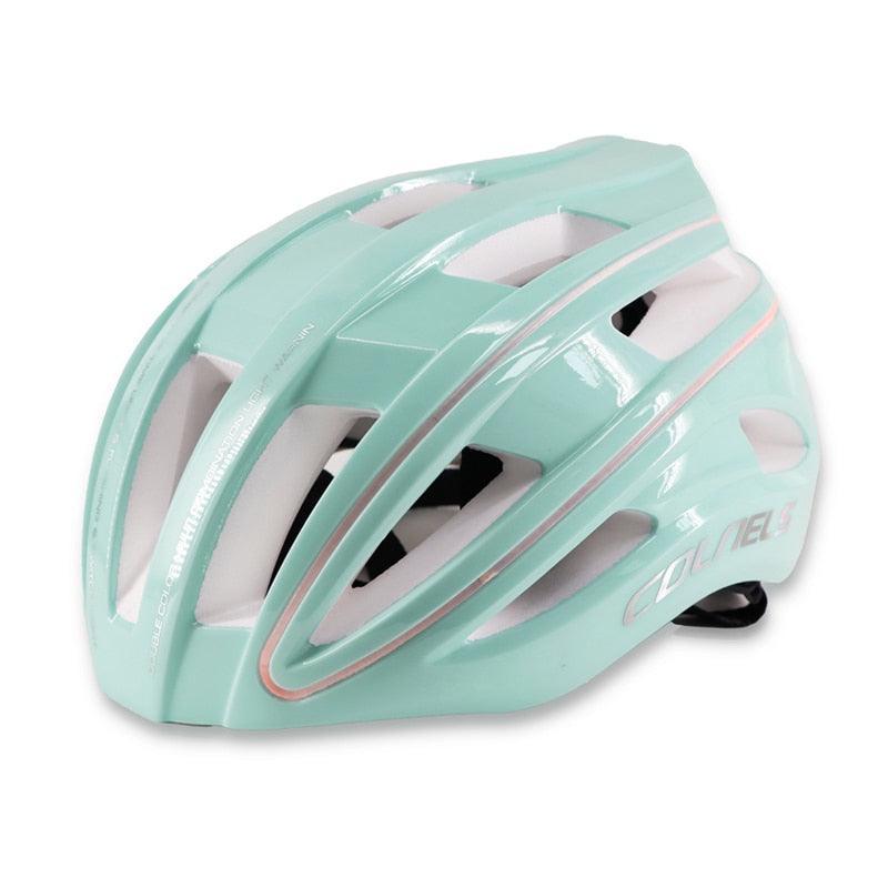 COLNELS Integrally-Molded Bicycle Helmet - Ultralight 270g MTB &amp; Road Safety Cap - 20 Vents Breathable Design with LED Light Option - Size M/L