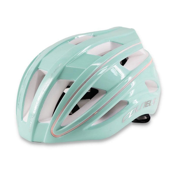 COLNELS Integrally-Molded Bicycle Helmet - Ultralight 270g MTB &amp; Road Safety Cap - 20 Vents Breathable Design with LED Light Option - Size M/L