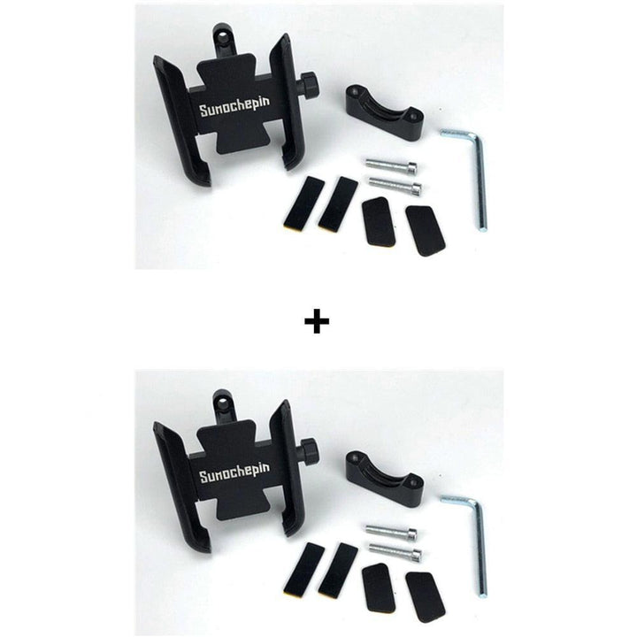 Bike Phone Holder CNC Motorcycle Handlebar Mobilephone Support Aluminum Alloy