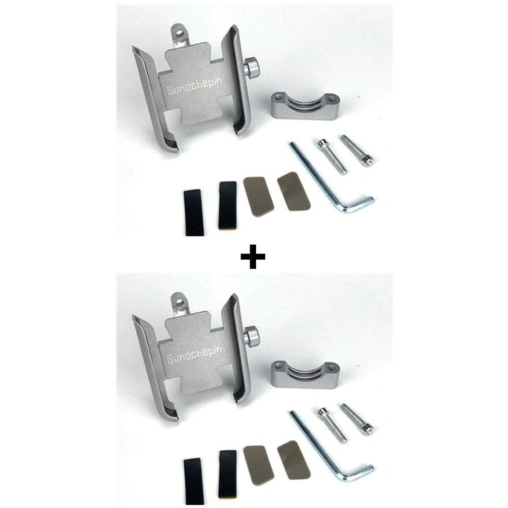 Bike Phone Holder CNC Motorcycle Handlebar Mobilephone Support Aluminum Alloy
