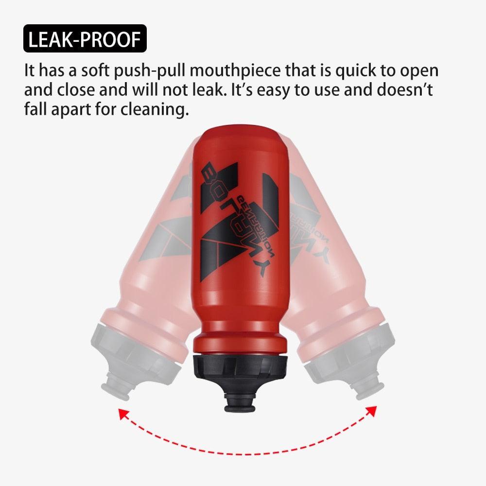 BOLANY 610ML/550ML Bike Water Bottle - Ultralight 59g PP5 Food-Grade Plastic - Easy Squeeze &amp; Leak-Proof Push-Pull Cap for MTB, Road Bike &amp; Gym