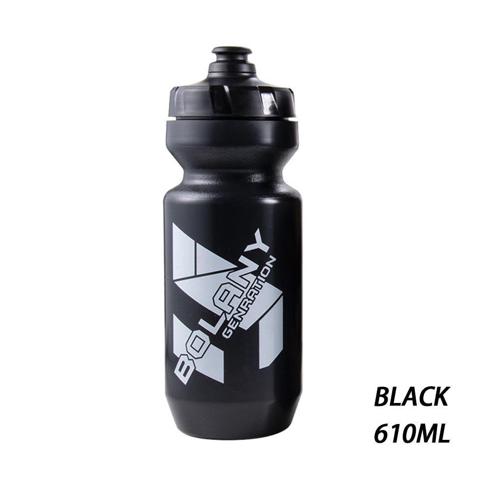 BOLANY 610ML/550ML Bike Water Bottle - Ultralight 59g PP5 Food-Grade Plastic - Easy Squeeze &amp; Leak-Proof Push-Pull Cap for MTB, Road Bike &amp; Gym