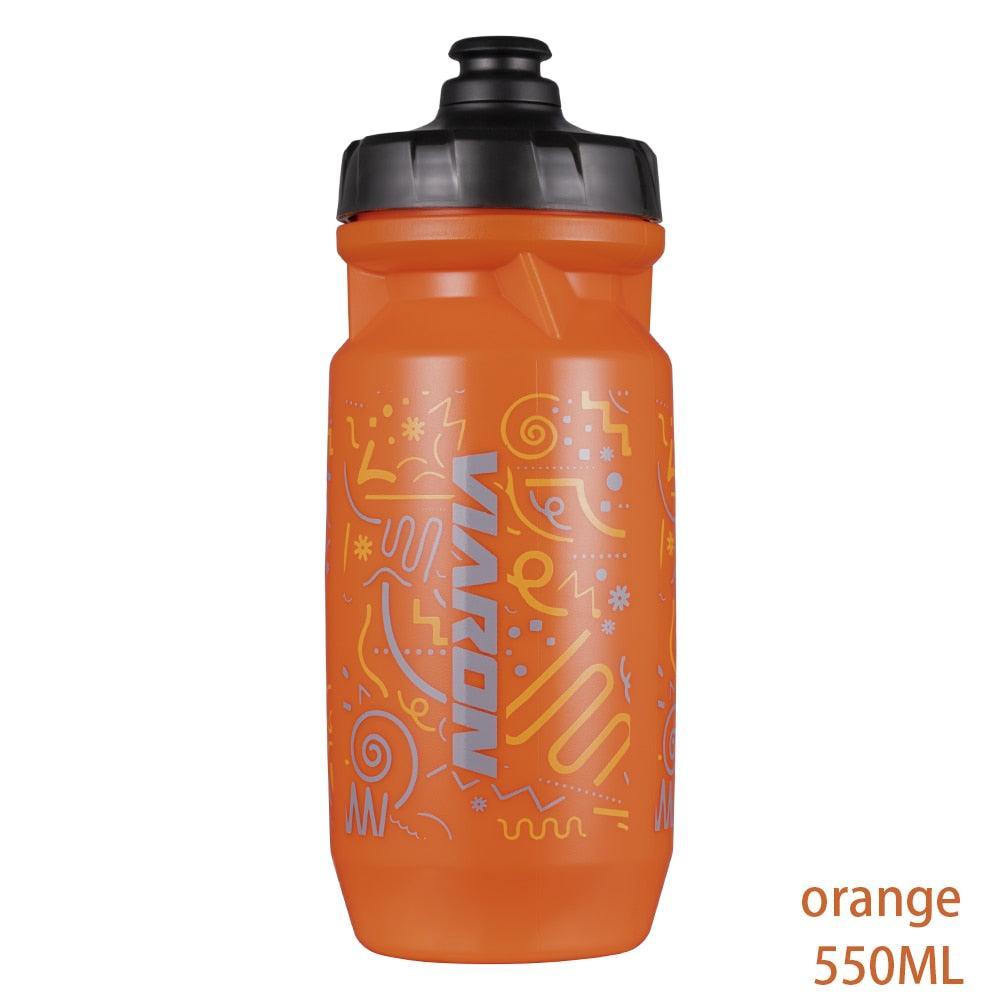 BOLANY 610ML/550ML Bike Water Bottle - Ultralight 59g PP5 Food-Grade Plastic - Easy Squeeze &amp; Leak-Proof Push-Pull Cap for MTB, Road Bike &amp; Gym