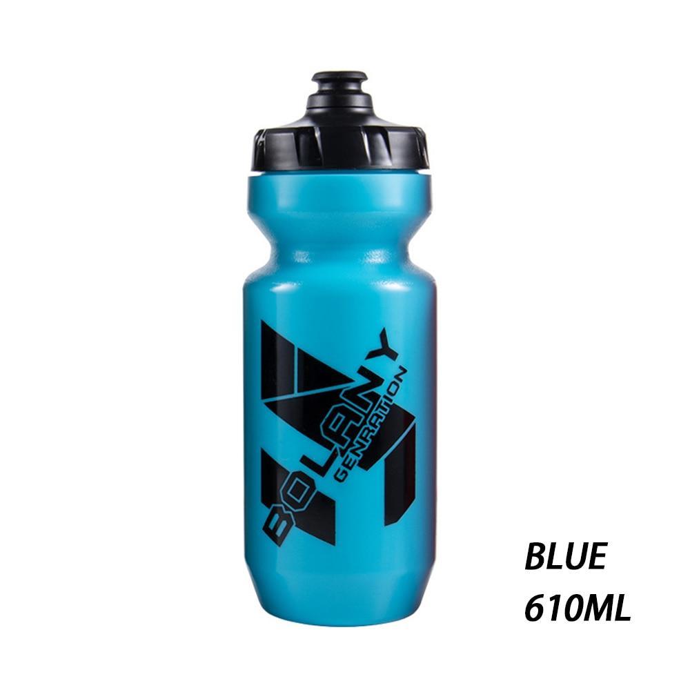 BOLANY 610ML/550ML Bike Water Bottle - Ultralight 59g PP5 Food-Grade Plastic - Easy Squeeze &amp; Leak-Proof Push-Pull Cap for MTB, Road Bike &amp; Gym
