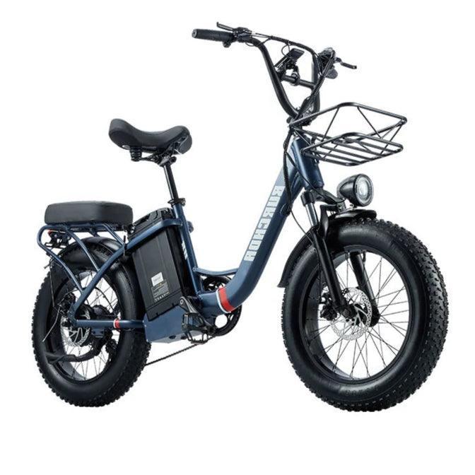 BURCHDA U8 Step-Thru Electric Bike with IP65 Waterproofing and Mechanical Disc Brakes