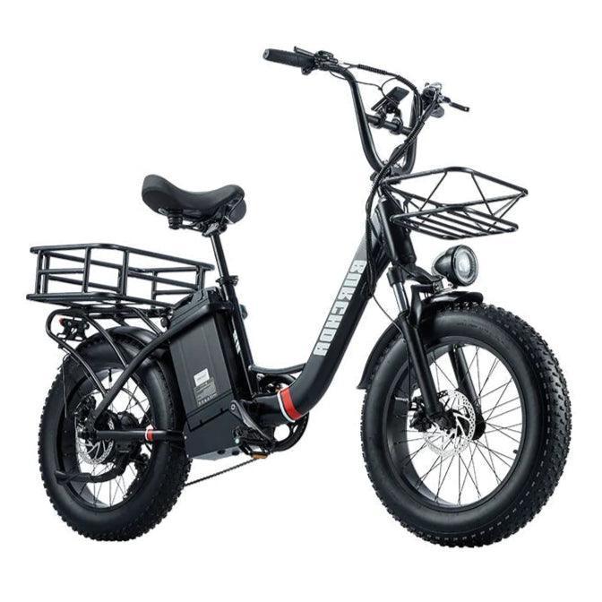 BURCHDA U8 Step-Thru Electric Bike with IP65 Waterproofing and Mechanical Disc Brakes