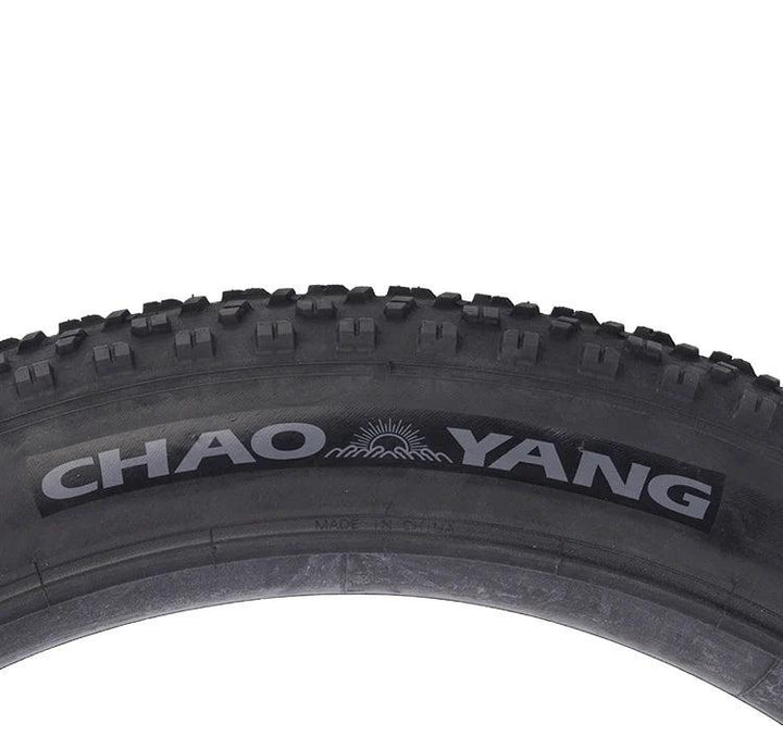 CHAOYANG 26x4.0 Fat Tire - All Terrain Protection - Heavy Duty Rubber for Snow, Sand &amp; Mud - High-Grip Puncture Resistant Fat Bike Tire
