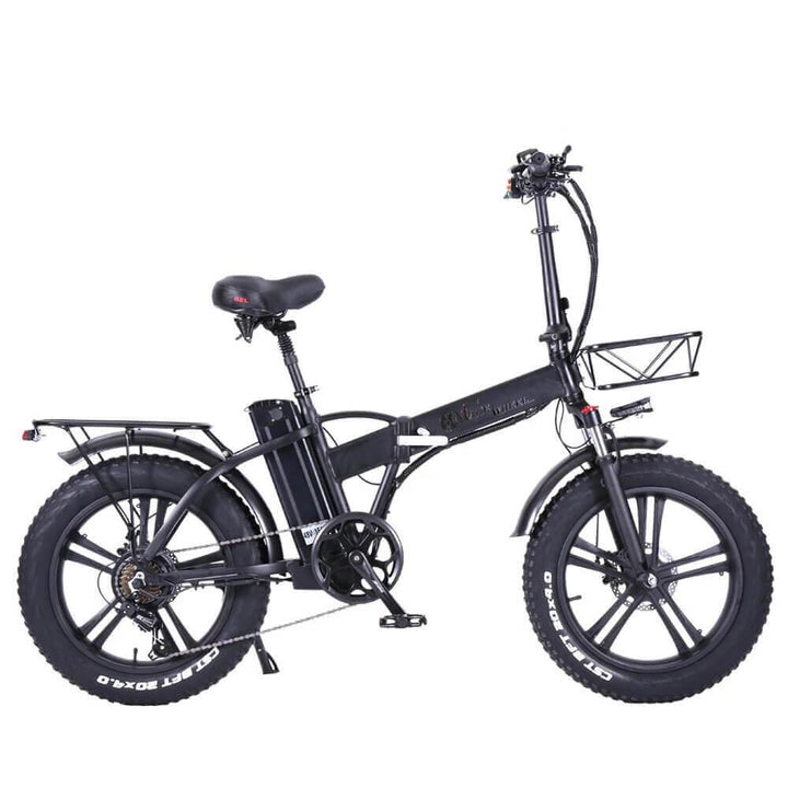 CMACEWHEEL GW20 Folding Fat Tire Electric Bike with 18Ah Battery and Adventure-Ready Build