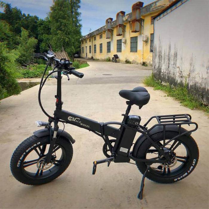 CMACEWHEEL GW20 Folding Fat Tire Electric Bike with 18Ah Battery and Adventure-Ready Build