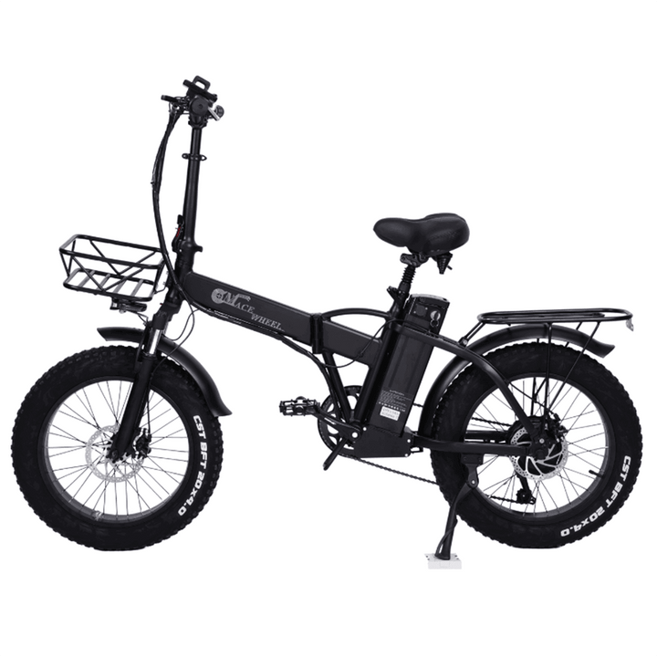 CMACEWHEEL GW20 Folding Fat Tire Electric Bike with 18Ah Battery and Adventure-Ready Build