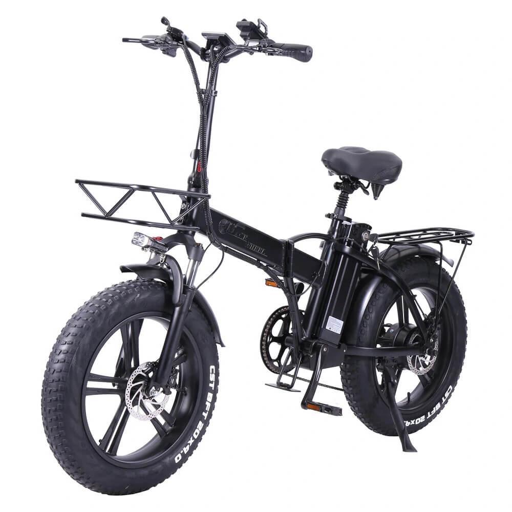 CMACEWHEEL GW20 Folding Fat Tire Electric Bike with 18Ah Battery and Adventure-Ready Build