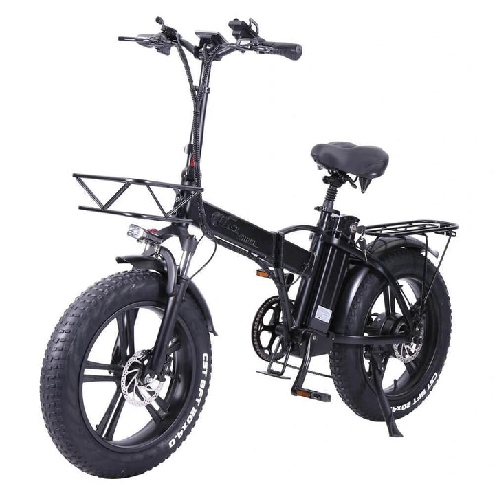 CMACEWHEEL GW20 Folding Fat Tire Electric Bike with 18Ah Battery and Adventure-Ready Build