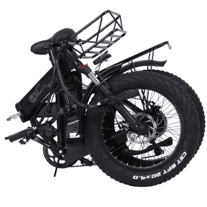 CMACEWHEEL GW20 Folding Fat Tire Electric Bike with 18Ah Battery and Adventure-Ready Build