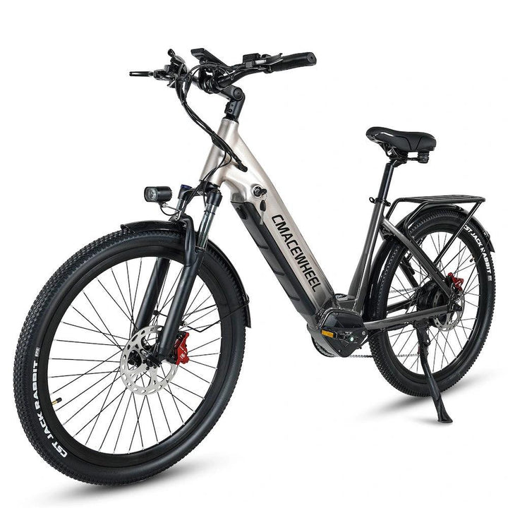 CMACEWHEEL L26 Moped Step-Thru Commuter Electric Bike with Hydraulic Oil Disc Brakes