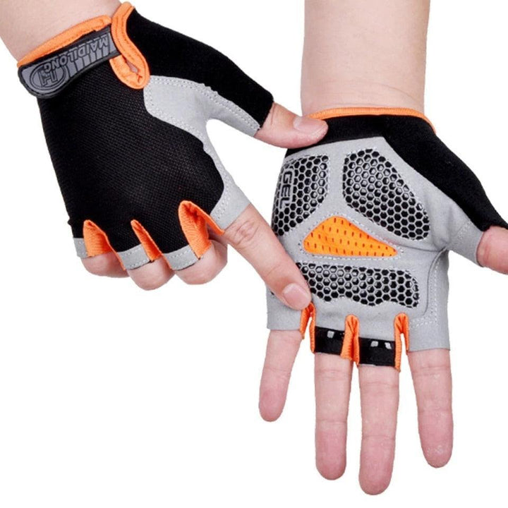 Shock-Absorbing Anti-Sweat Bike Gloves