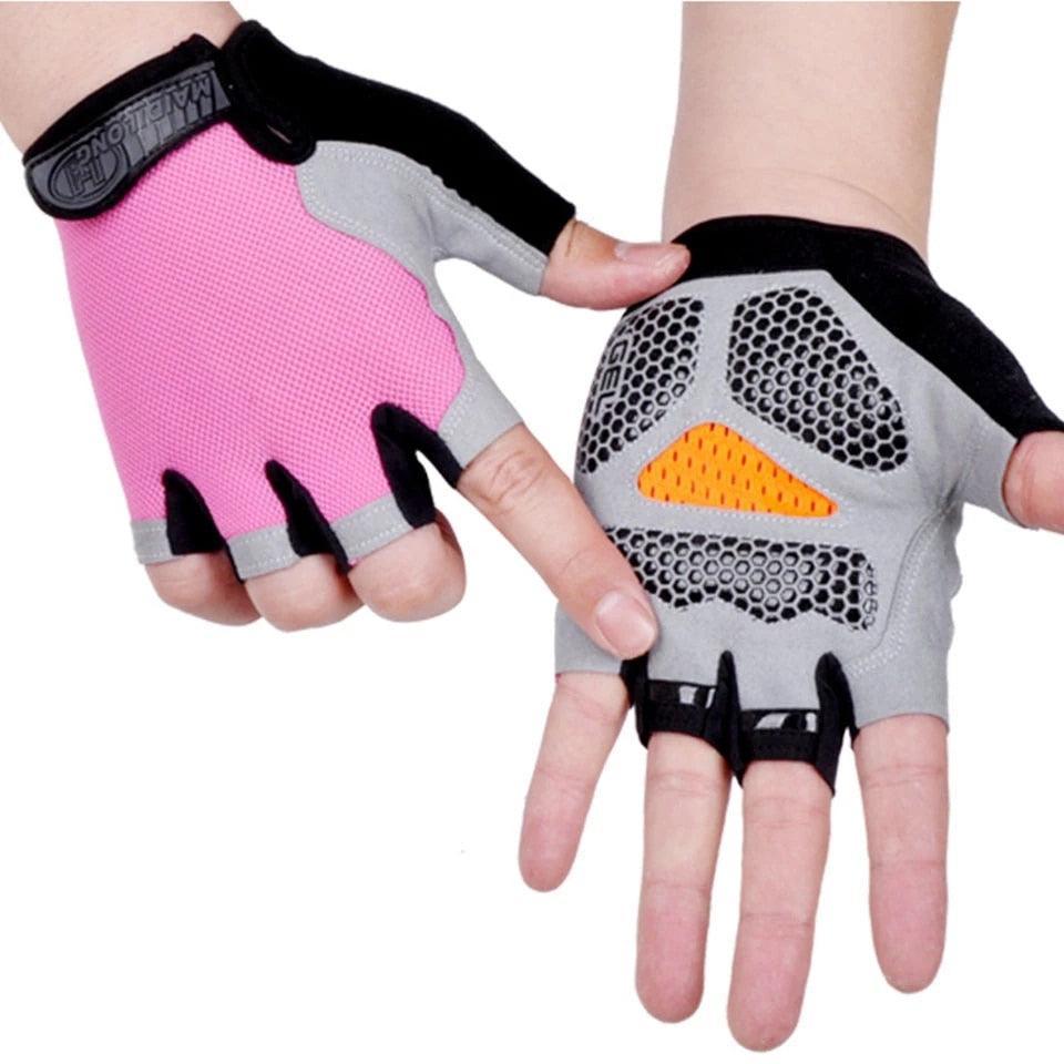 Shock-Absorbing Anti-Sweat Bike Gloves