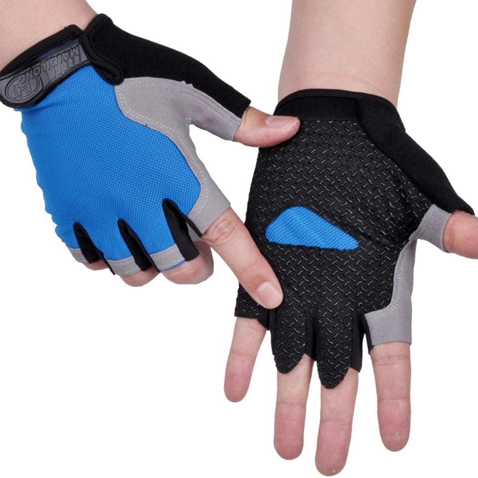 Shock-Absorbing Anti-Sweat Bike Gloves