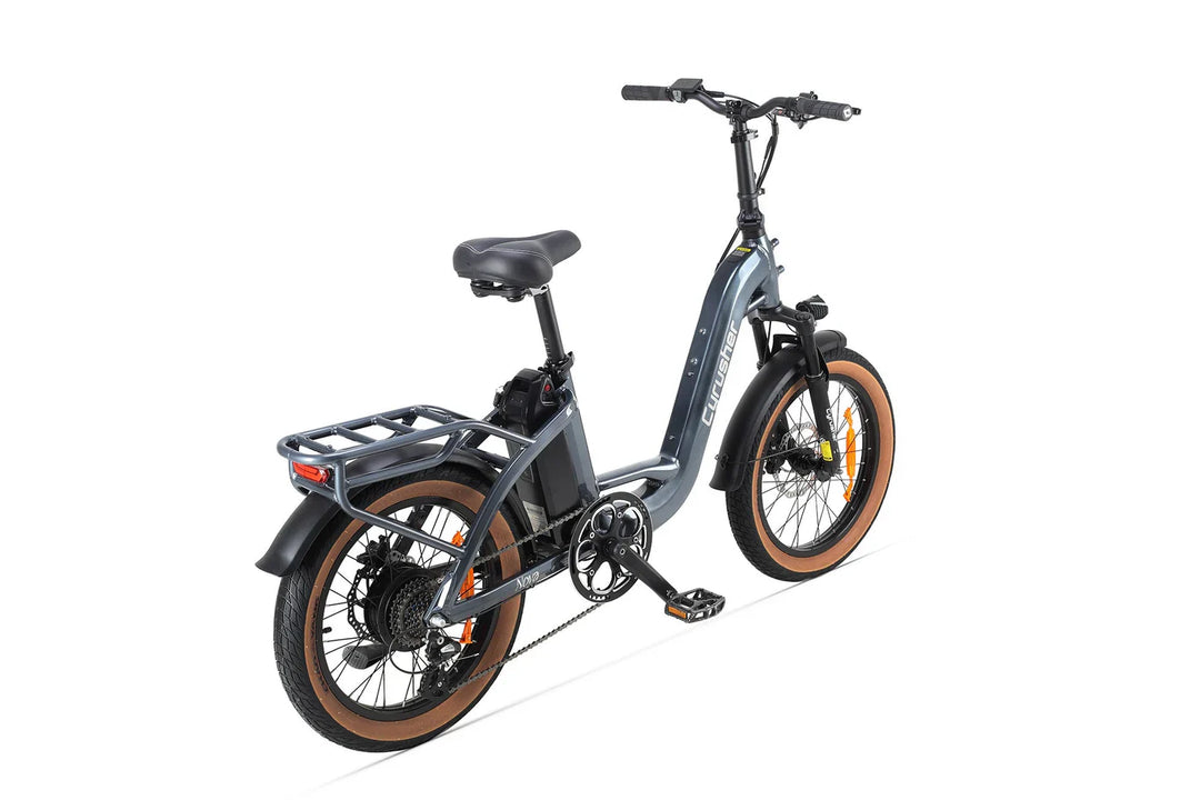 Cyrusher Nova Step-Thru Electric Bike with Torque Sensor and Shimano Hydraulic Disc Brakes