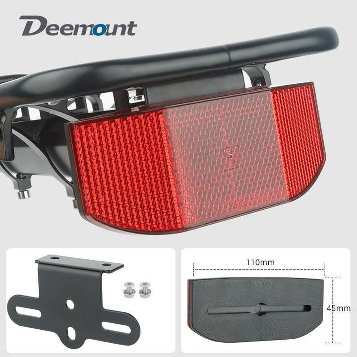 Deemount 50KG High-Load Bike Cargo Rack - Aluminum Alloy Rear Luggage Carrier - Height &amp; Length Adjustable for 20-29 inch MTB &amp; Road Bikes