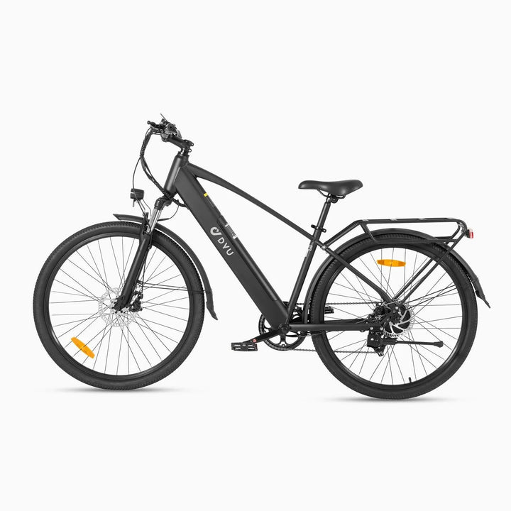 DYU C5 City Electric Bike with Removable 48V 10Ah Battery for Daily Commuting