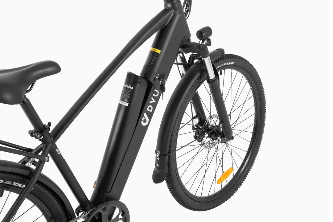 DYU C5 City Electric Bike with Removable 48V 10Ah Battery for Daily Commuting