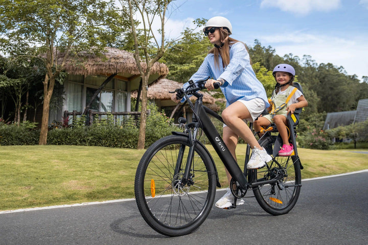 DYU C5 City Electric Bike with Removable 48V 10Ah Battery for Daily Commuting