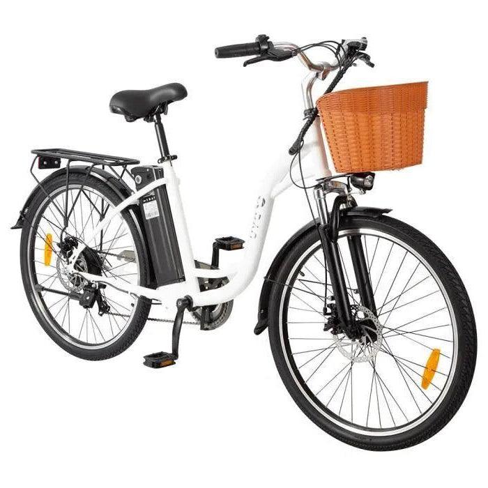 DYU C6 Upgraded Step-Thru Electric Bike Combining Power Style and City Convenience