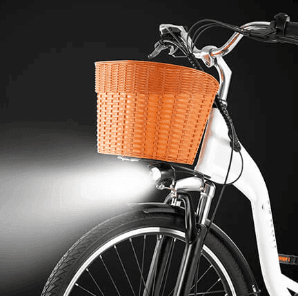 DYU C6 Upgraded Step-Thru Electric Bike Combining Power Style and City Convenience