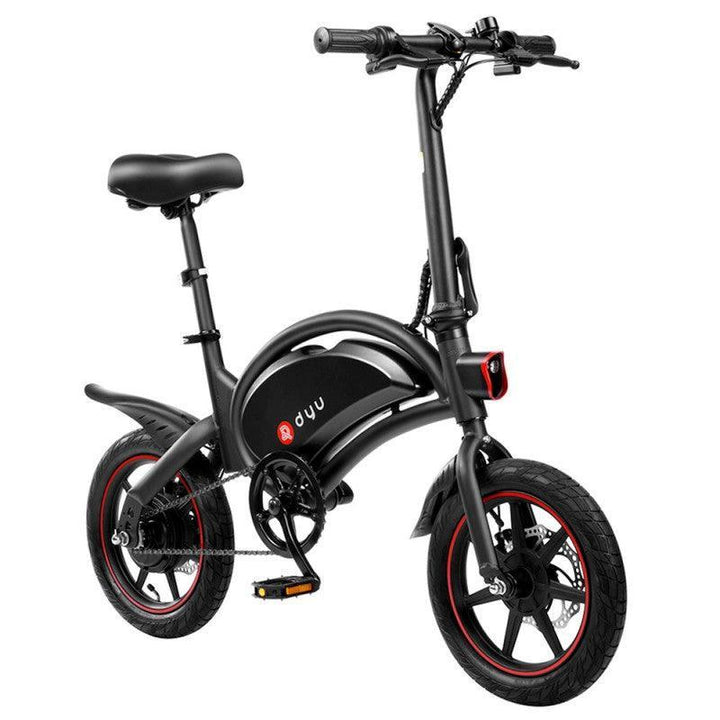 DYU D3F Upgraded Folding Electric Bike Compact and Perfect for Adults and Teens