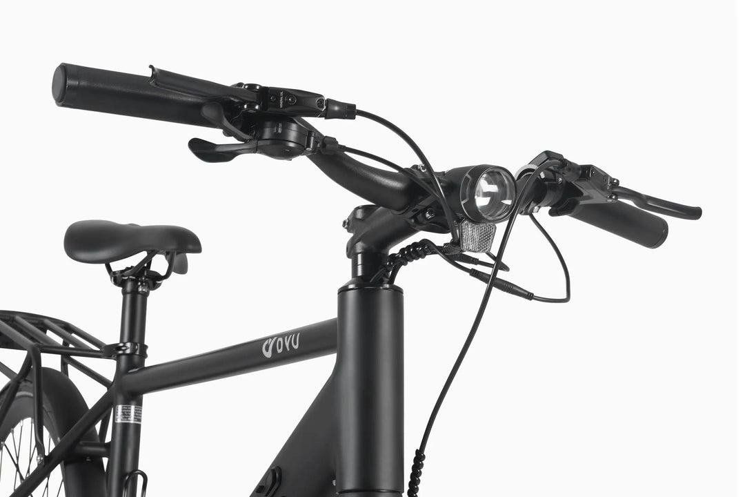 DYU Stroll 1 700C City Electric Bike with Dual Hydraulic Oil Disc Brakes and 9Ah Battery