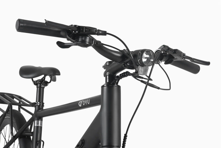 DYU Stroll 1 700C City Electric Bike with Dual Hydraulic Oil Disc Brakes and 9Ah Battery