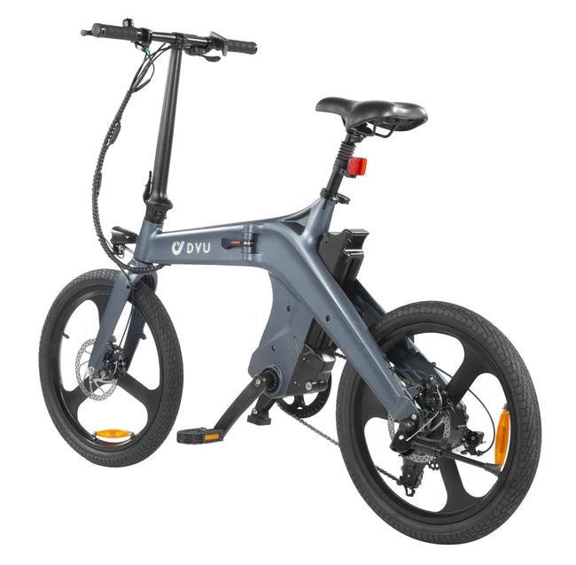 DYU T1 Smart Electric Bike with Torque Sensor Hydraulic Brakes and Rear Shelf