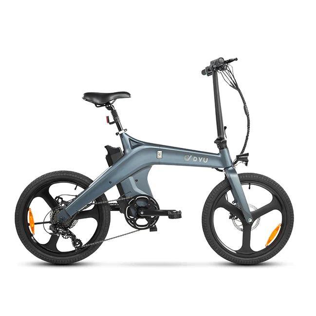 DYU T1 Smart Electric Bike with Torque Sensor Hydraulic Brakes and Rear Shelf