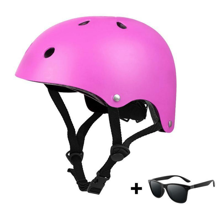 PEACHES Multi-Sport Helmet - Integrally-Molded Safety Design for Electric Scooter, Cycling &amp; Skateboard - Ultralight 280g - CE Certified for Adults &amp; Kids