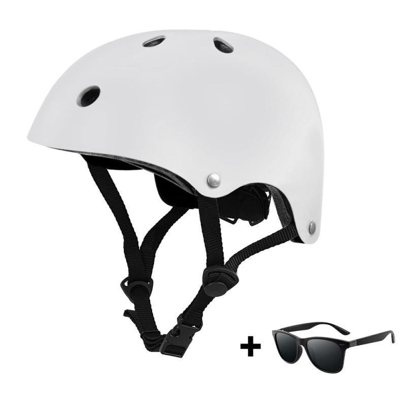 PEACHES Multi-Sport Helmet - Integrally-Molded Safety Design for Electric Scooter, Cycling &amp; Skateboard - Ultralight 280g - CE Certified for Adults &amp; Kids