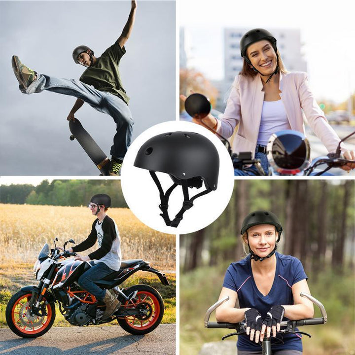 PEACHES Multi-Sport Helmet - Integrally-Molded Safety Design for Electric Scooter, Cycling &amp; Skateboard - Ultralight 280g - CE Certified for Adults &amp; Kids