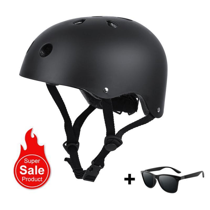 PEACHES Multi-Sport Helmet - Integrally-Molded Safety Design for Electric Scooter, Cycling &amp; Skateboard - Ultralight 280g - CE Certified for Adults &amp; Kids