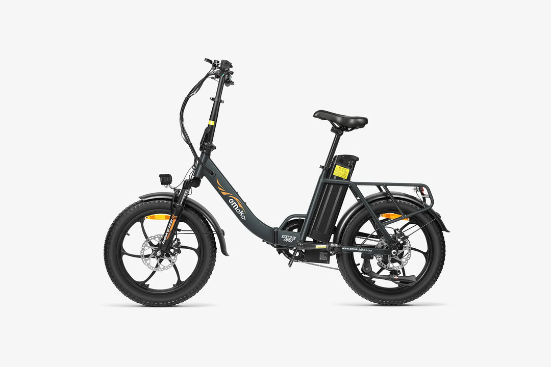 EMOKO EC23 Folding Ebike 48V 20Ah – Comfortable Commuter Electric Bike for Women &amp; Seniors