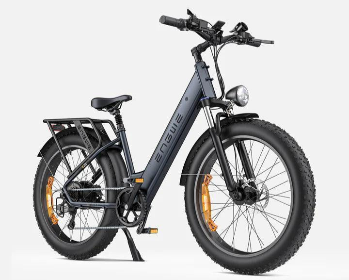 ENGWE E26 Electric Mountain Bike Available in High-Step and Step-Thru Frame Styles