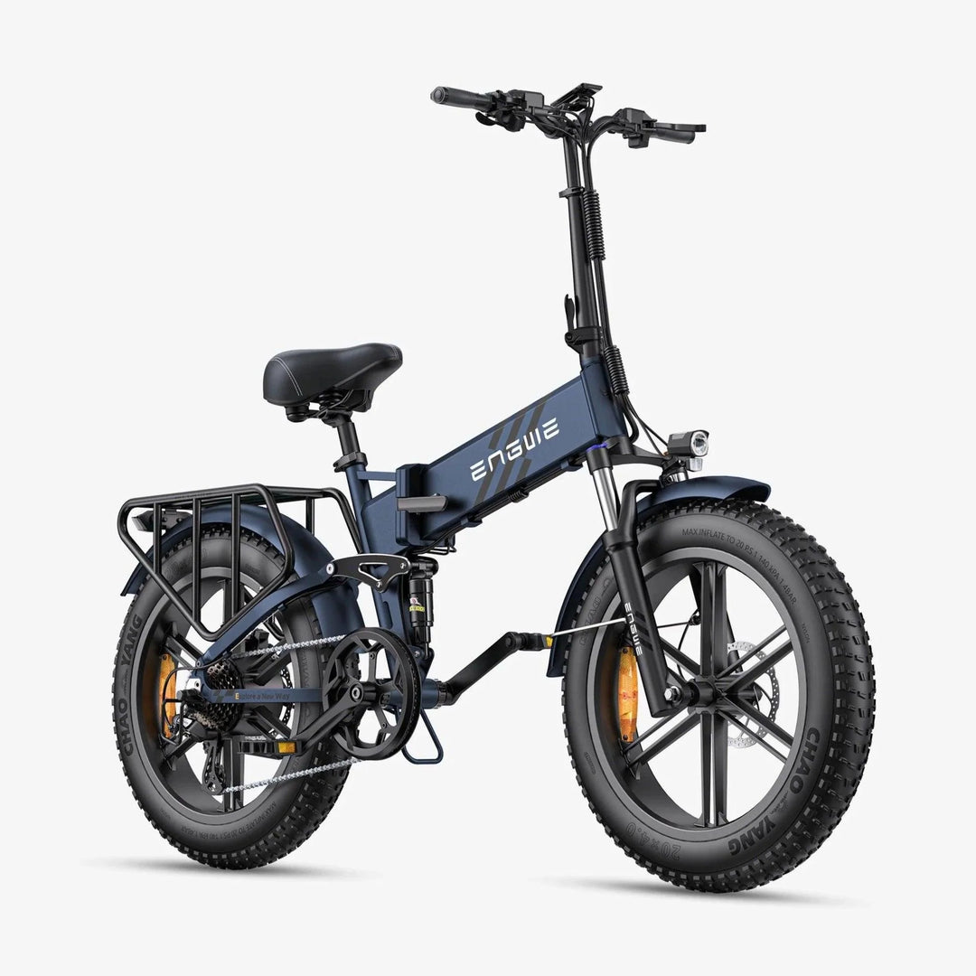 ENGWE ENGINE Pro 2.0 Folding Electric Bike with 52V 16Ah Battery and Full Suspension