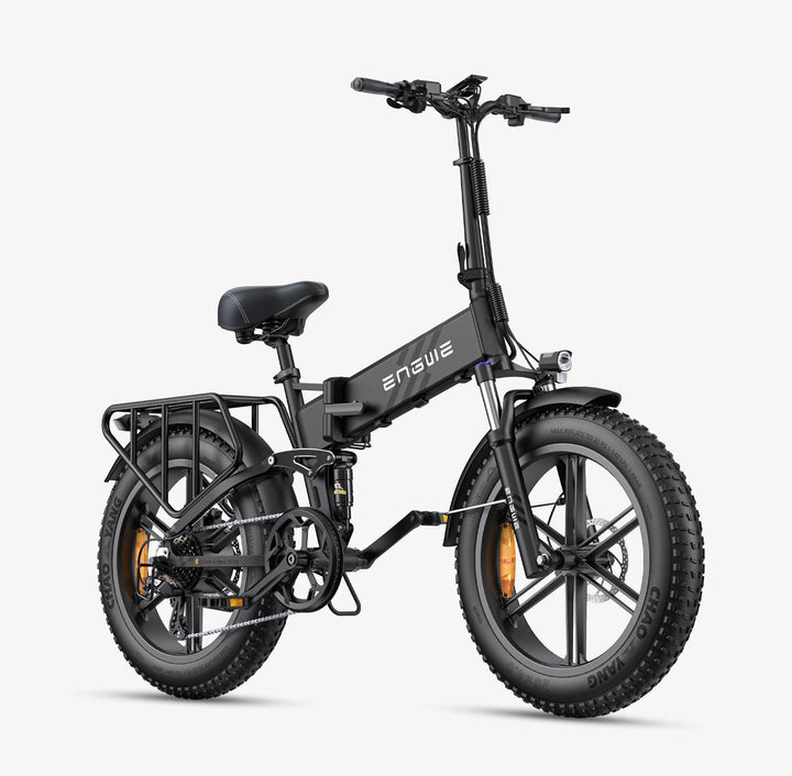 ENGWE ENGINE Pro 2.0 Folding Electric Bike with 52V 16Ah Battery and Full Suspension