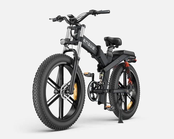 ENGWE X26 Folding Fat Tire Electric Bike with 1200W Power and Dual Battery System