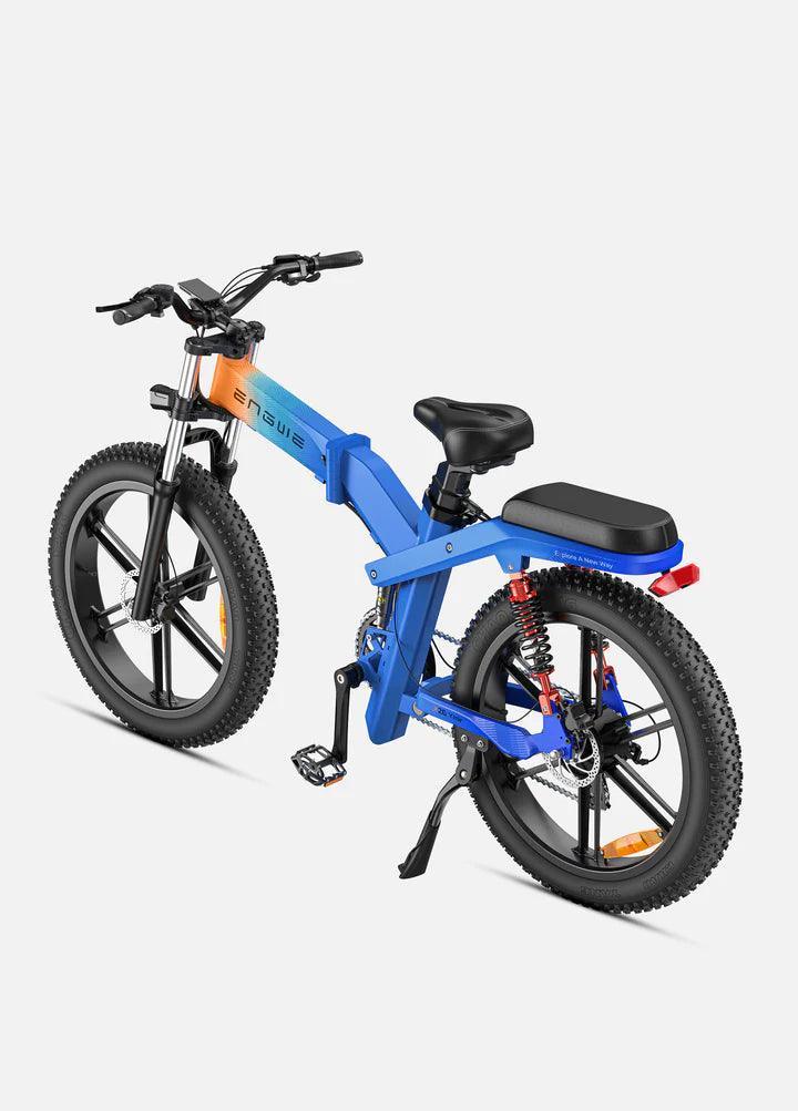 ENGWE X26 Folding Fat Tire Electric Bike with 1200W Power and Dual Battery System