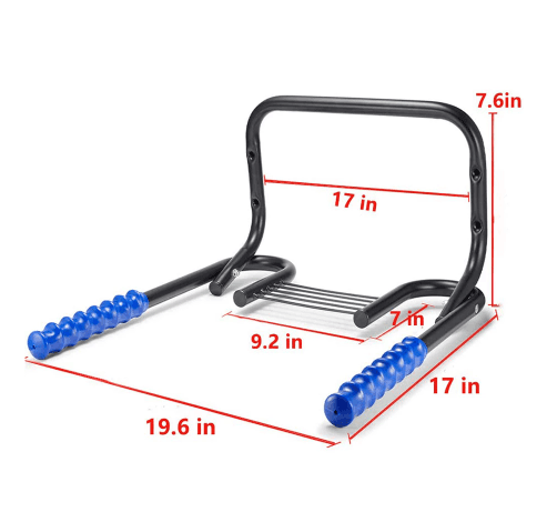 Space-Saving Folding Bike Wall Hook